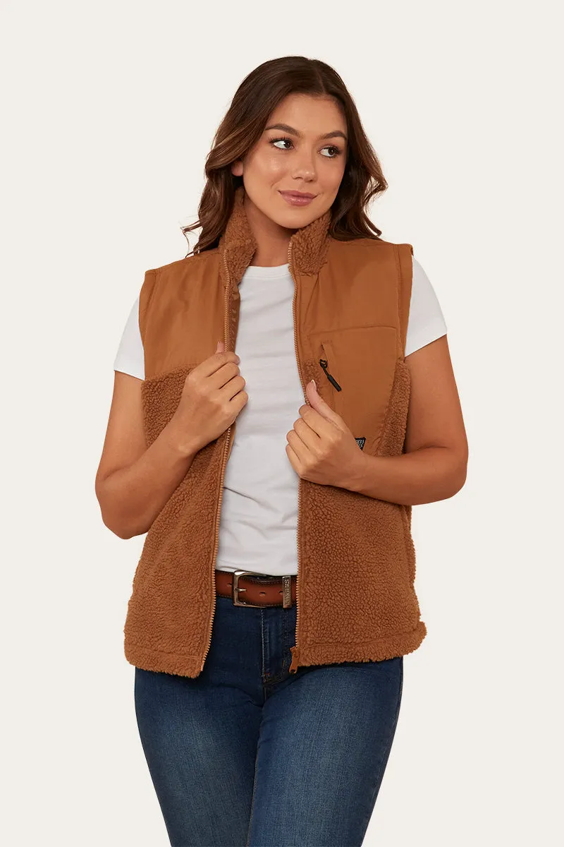 Trails Womens Vest - Toffee