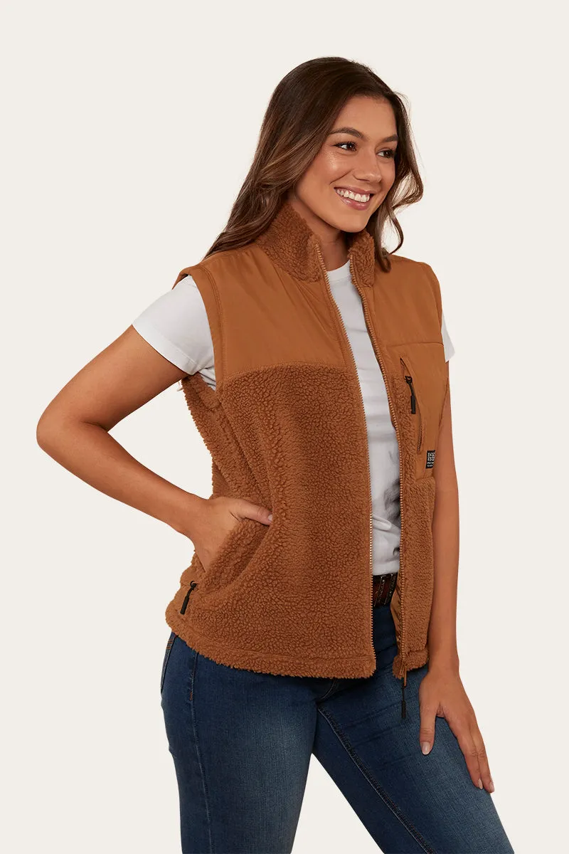 Trails Womens Vest - Toffee