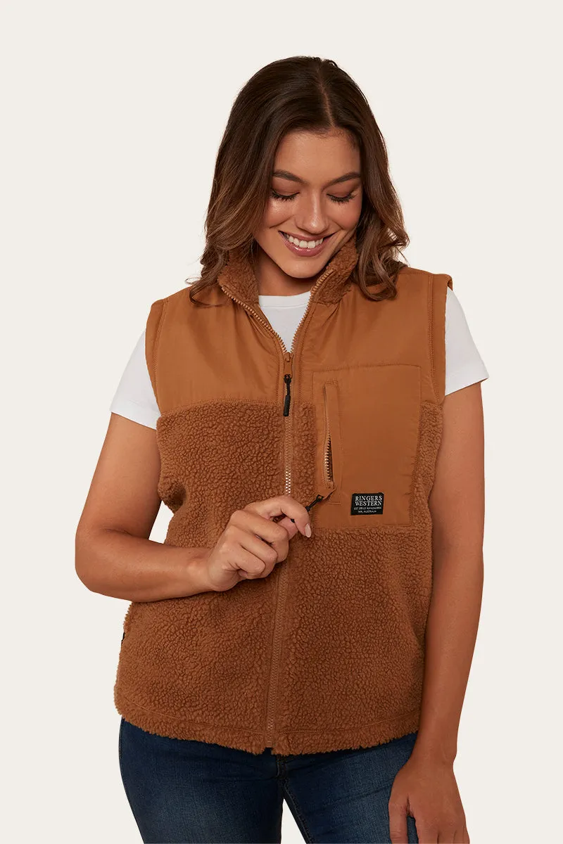 Trails Womens Vest - Toffee