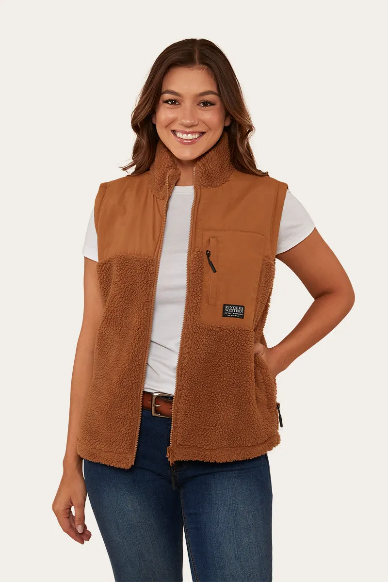 Trails Womens Vest - Toffee