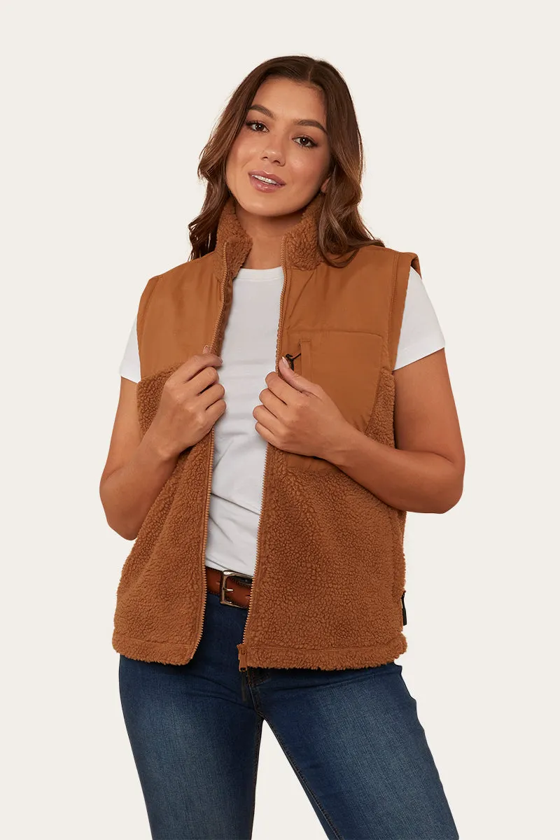 Trails Womens Vest - Toffee