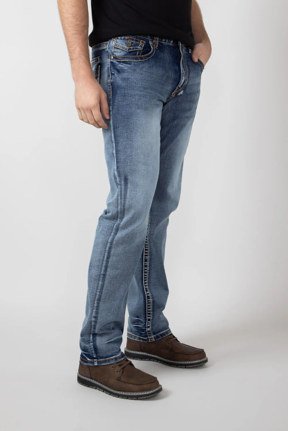 True Luck Amir Straight Jeans for Men | TL23090605