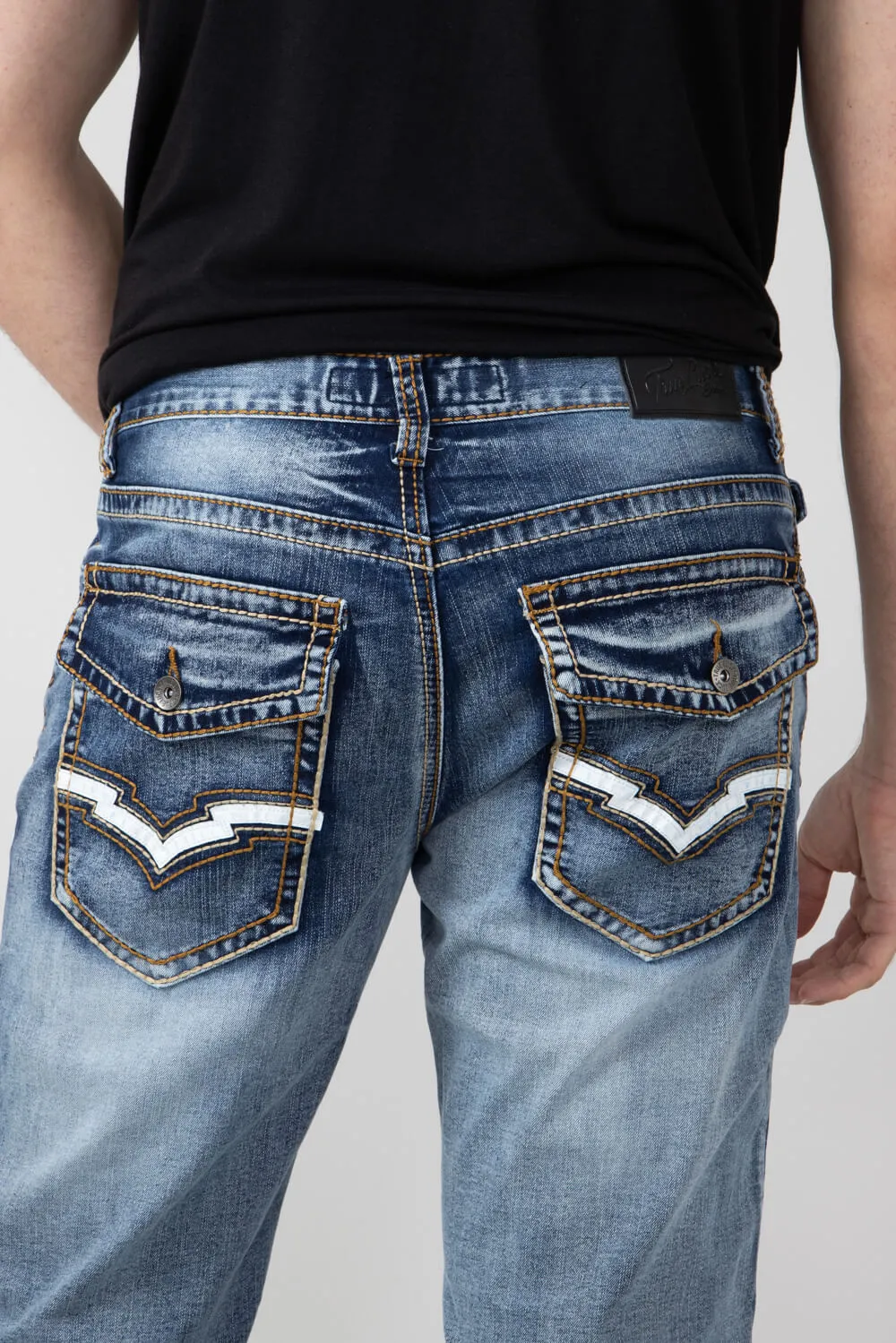 True Luck Amir Straight Jeans for Men | TL23090605