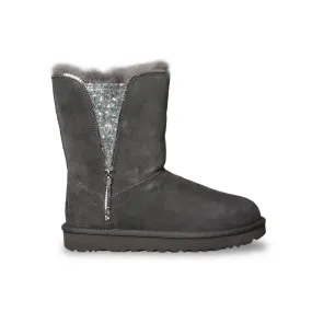 UGG Classic Zip Charcoal Boots - Women's