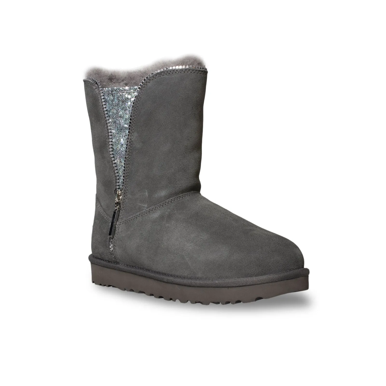 UGG Classic Zip Charcoal Boots - Women's