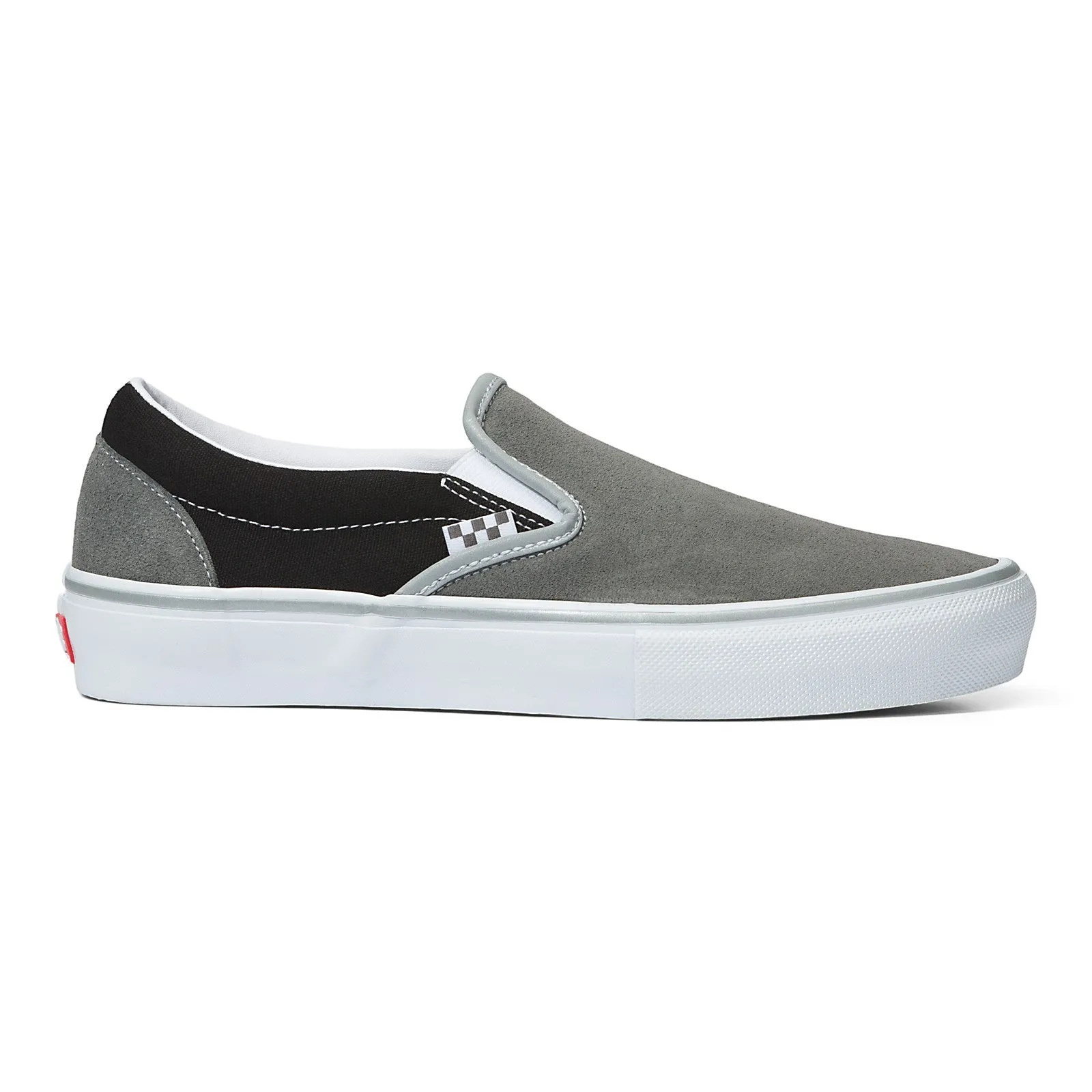 Vans Skate Slip On - (Reflective) Grey Black