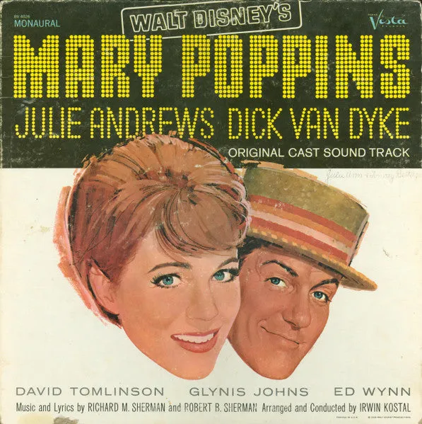 Various; Walt Disney's Mary Poppins (Julie Andrews, Dick Van Dyke, David Tomlinson, Glynis Johns, Ed Wynn)