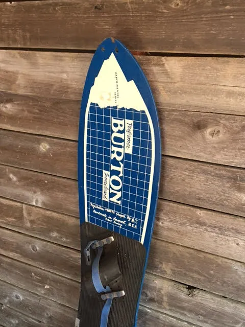 Vintage Burton Performer Experimental Series Snowboard -  Blue