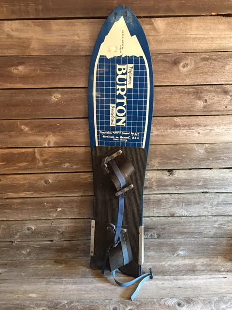 Vintage Burton Performer Experimental Series Snowboard -  Blue