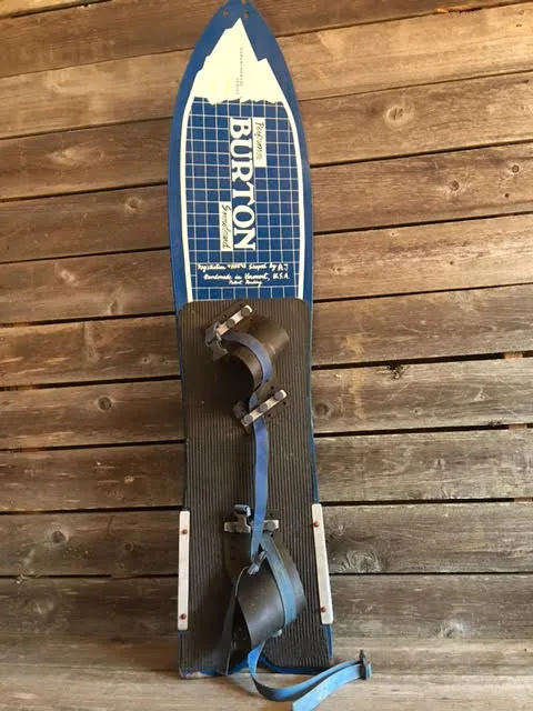 Vintage Burton Performer Experimental Series Snowboard -  Blue