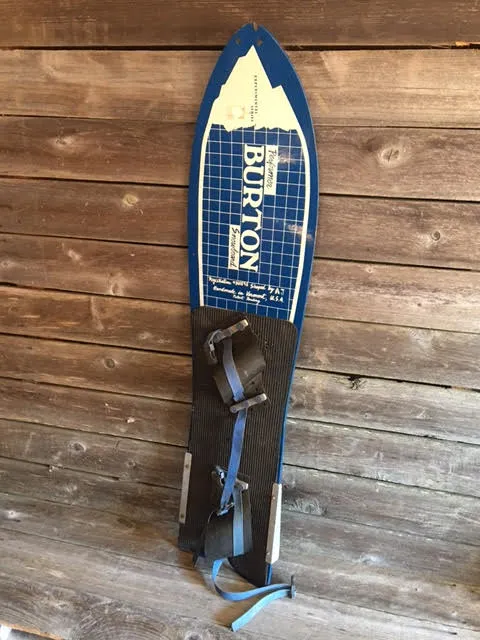 Vintage Burton Performer Experimental Series Snowboard -  Blue