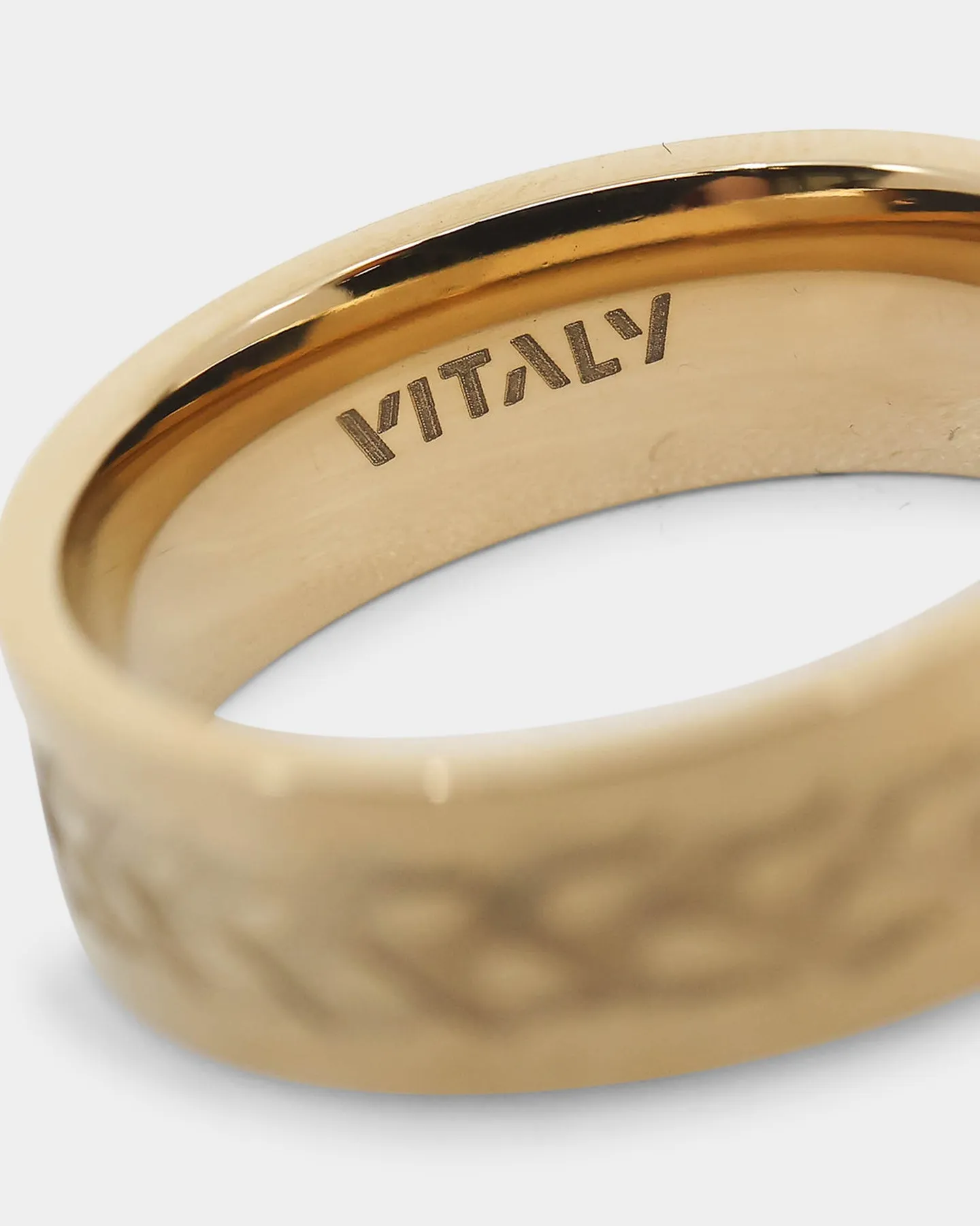 Vitaly Unisex Pyro Ring Gold