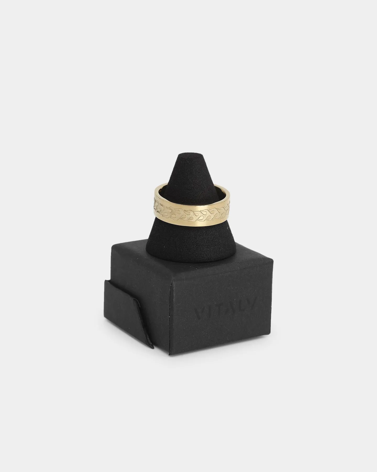 Vitaly Unisex Pyro Ring Gold