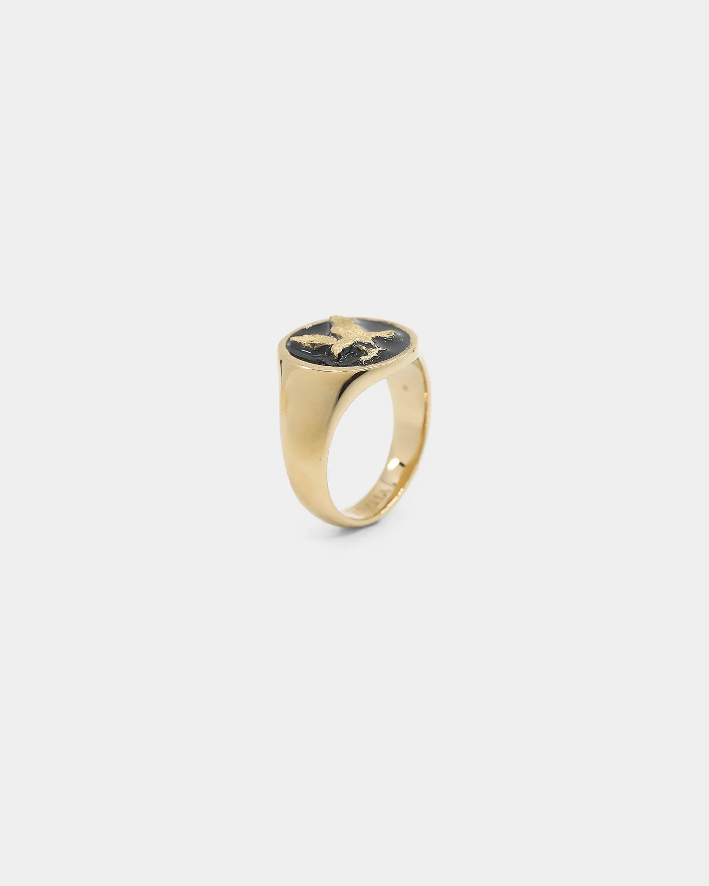 Vitaly Unisex Talon Ring Gold