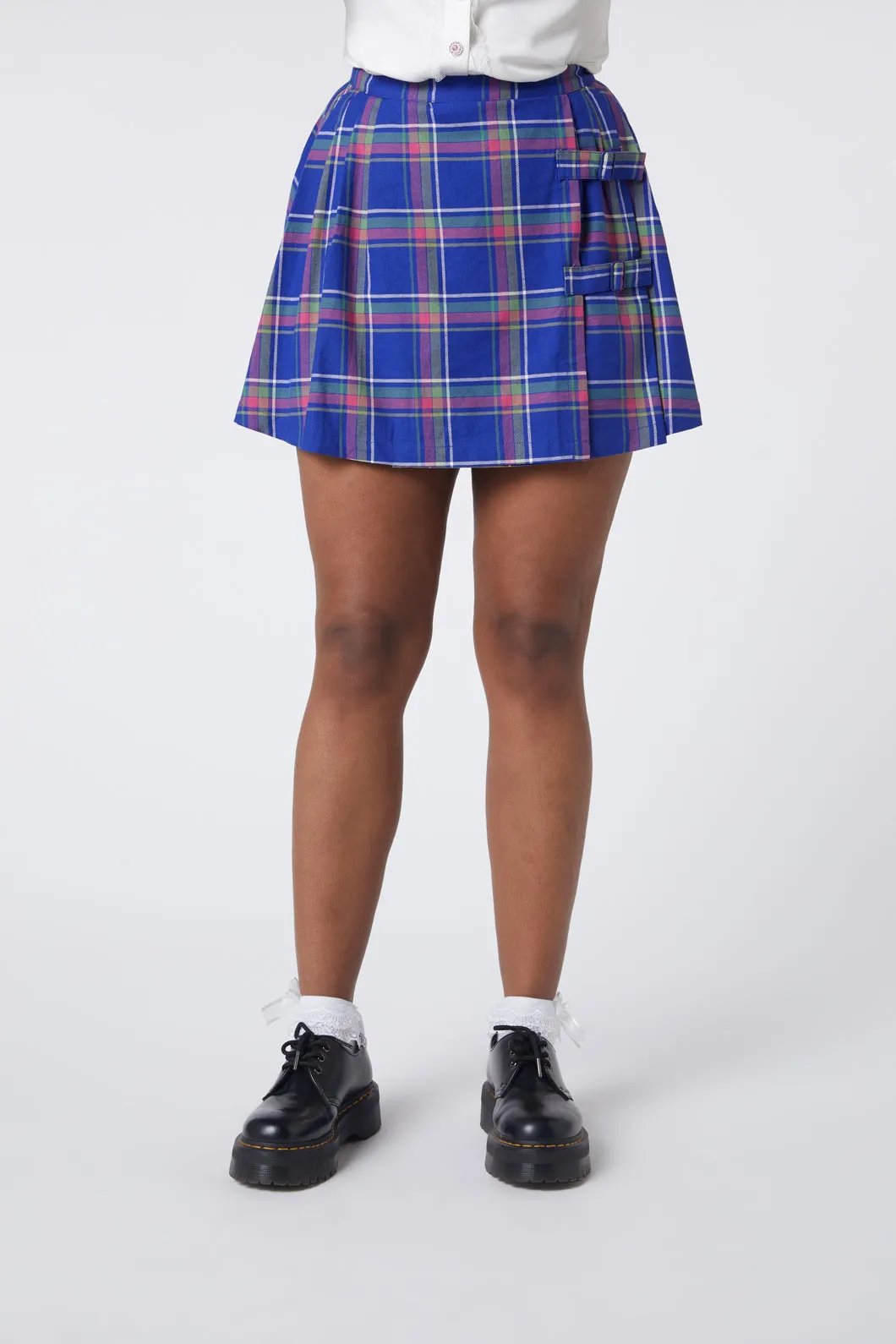 Werewolf Tartan Goth Skirt