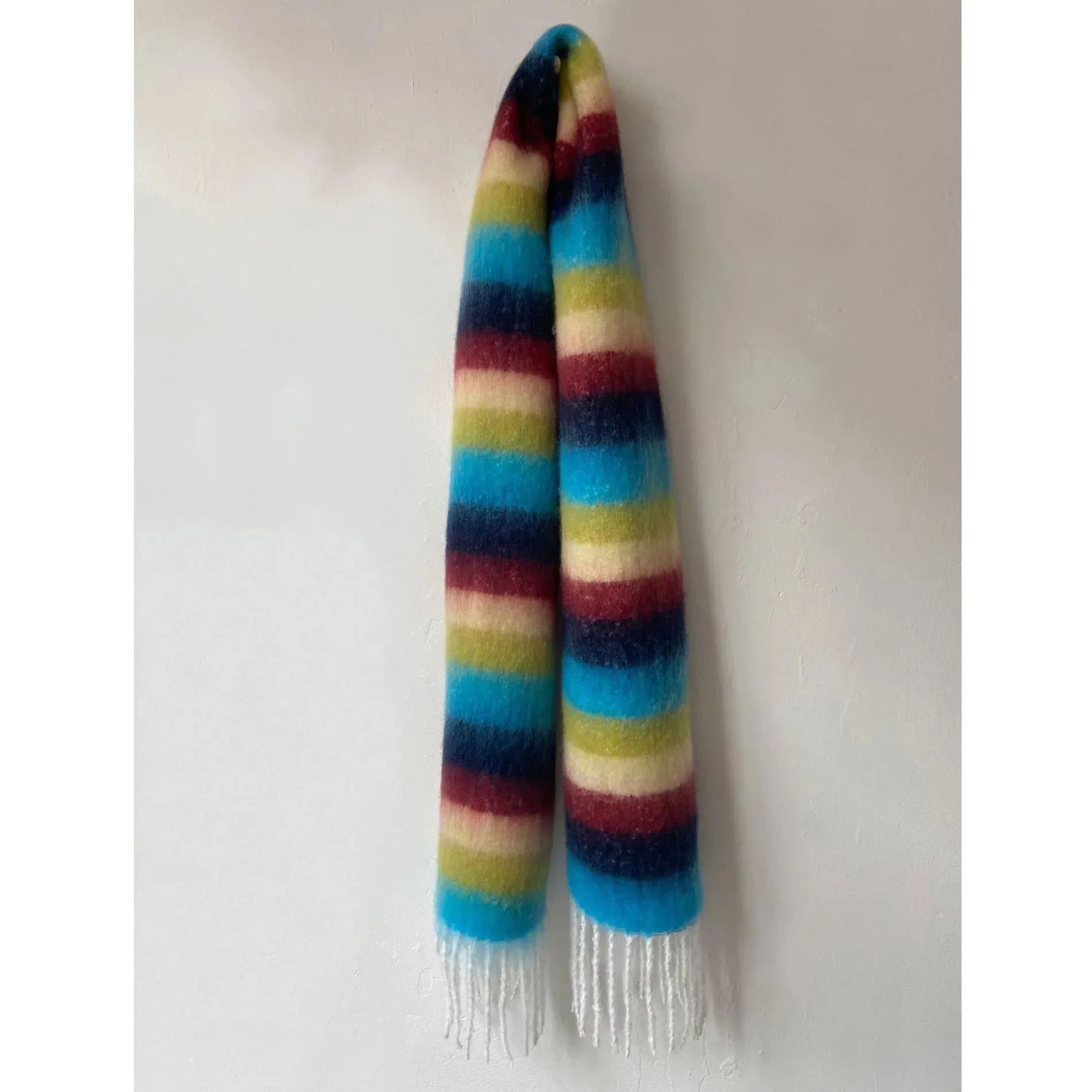 Winter New Wind Warm Thick Dopamine Cashmere Long Muffler Scarf