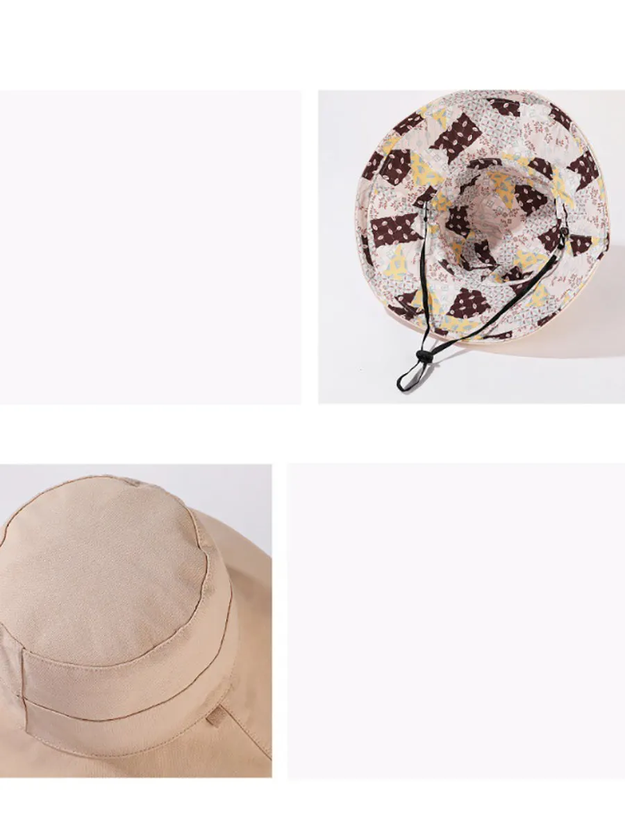 Women Casual Sunproof Dual-side Wearring Hat QW1037