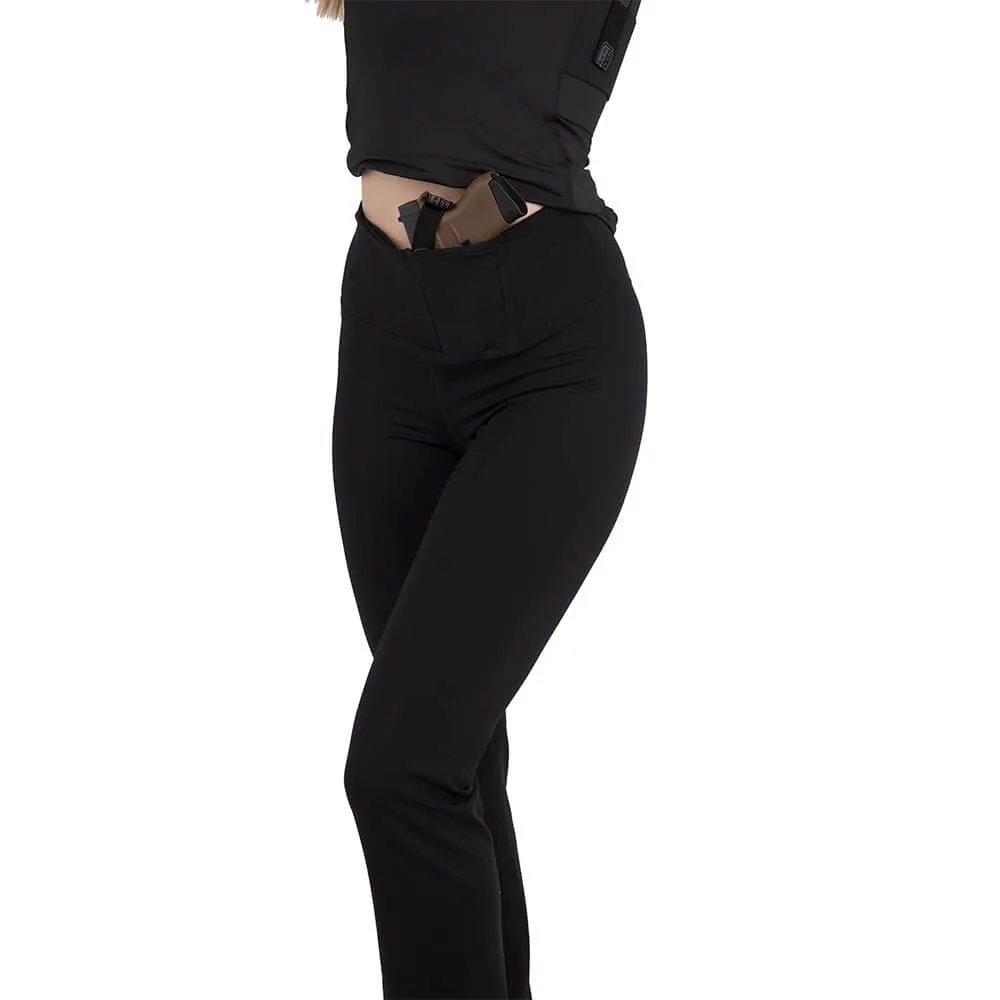 Women's Concealed Carry Bootcut Leggings 3 Pack