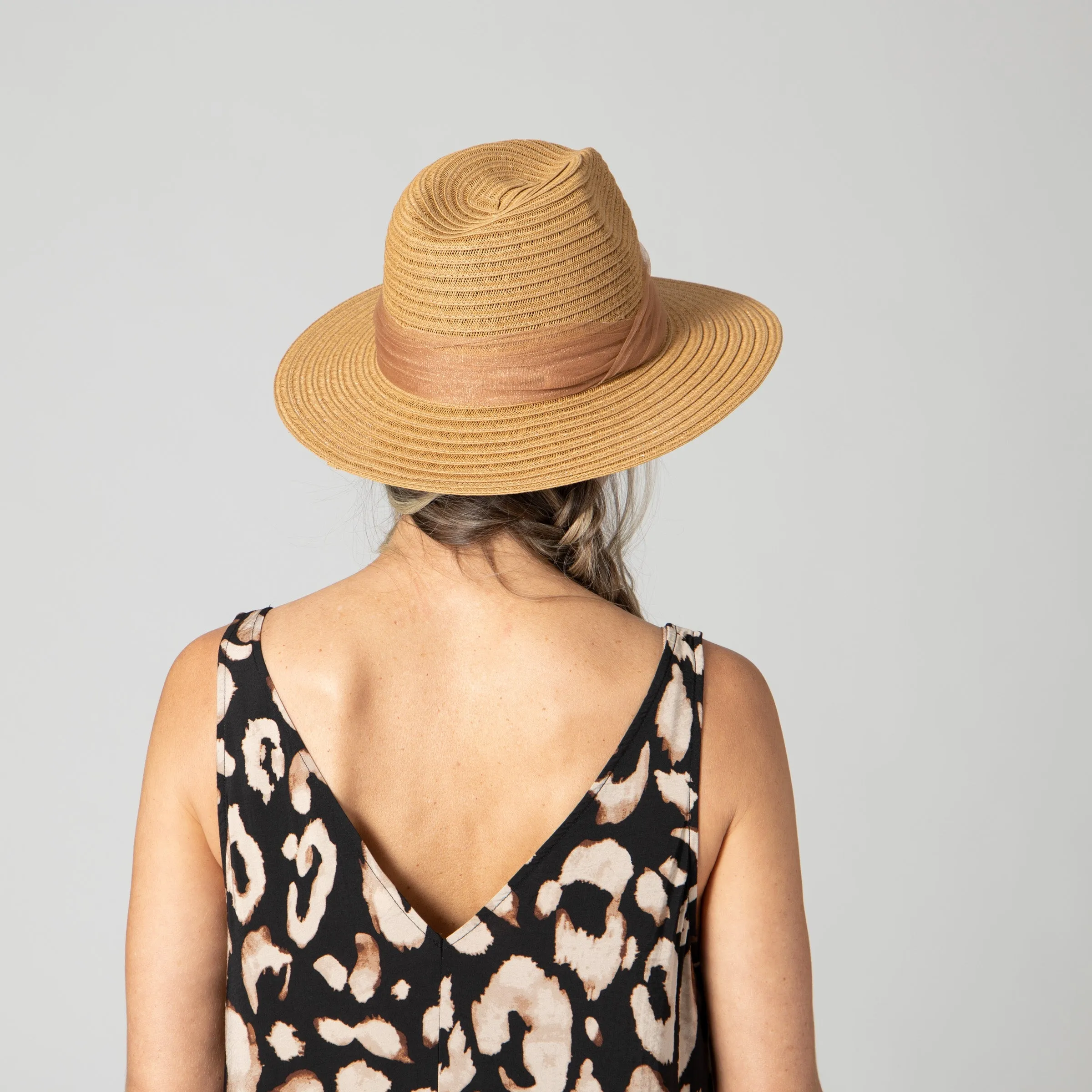 Women's Organza Band Fedora