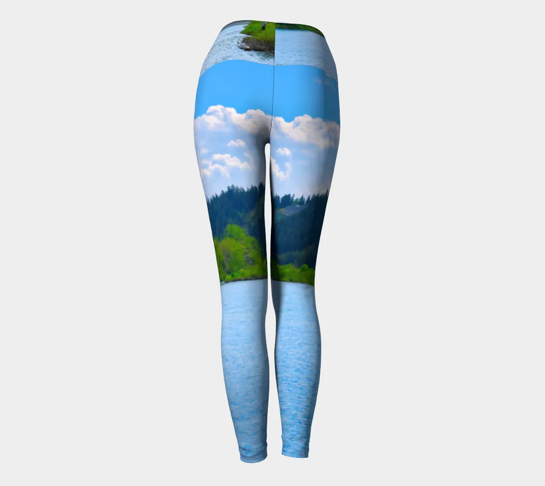 Women's Yoga Leggings - Edworthy Park Bow River