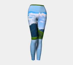 Women's Yoga Leggings - Edworthy Park Bow River