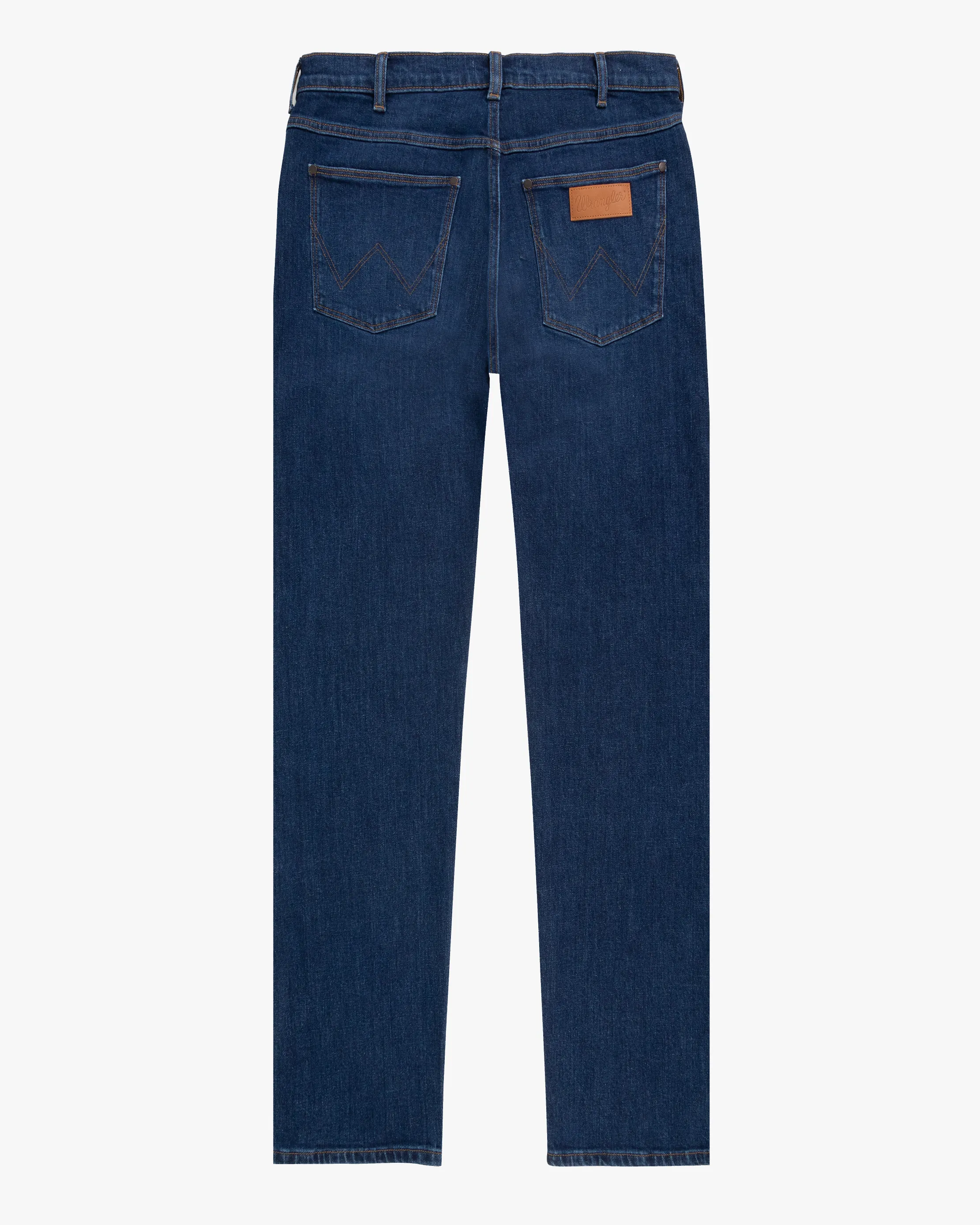 Wrangler Frontier Relaxed Straight Mens Jeans - Dancing Water