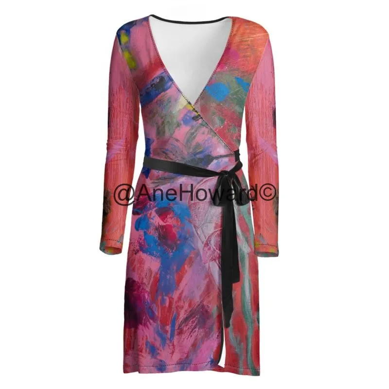 Wrap Dress Bird of Paradise