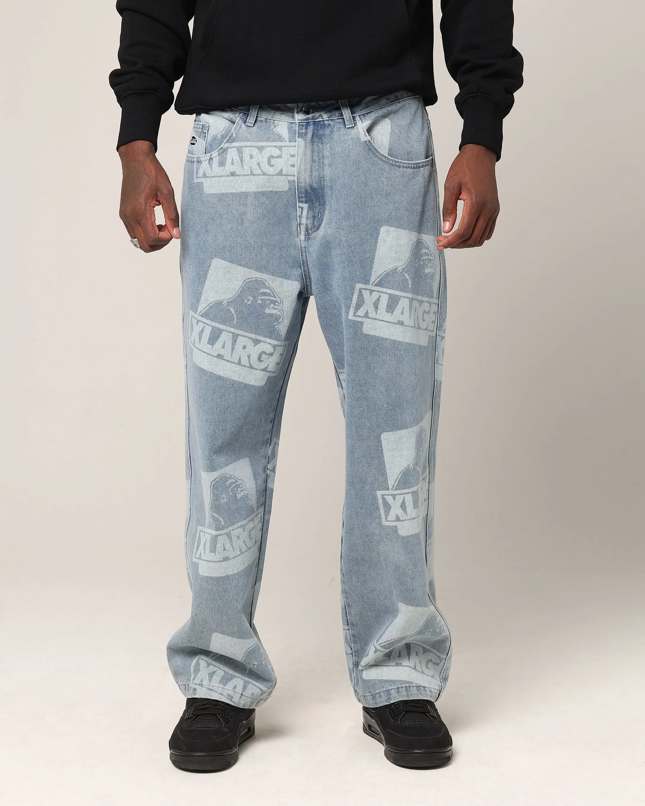 X-Large OG Bull Denim 91 Pants Light Denim